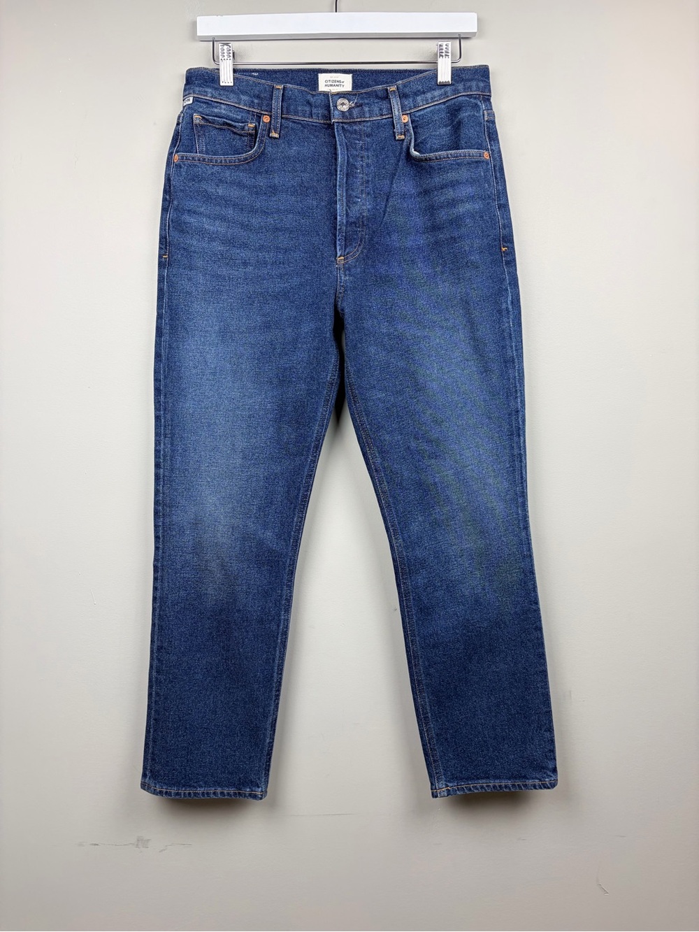 Citizens of Humanity Jolene Ankle Jeans Womens 28 Mid Rise Straight Leg